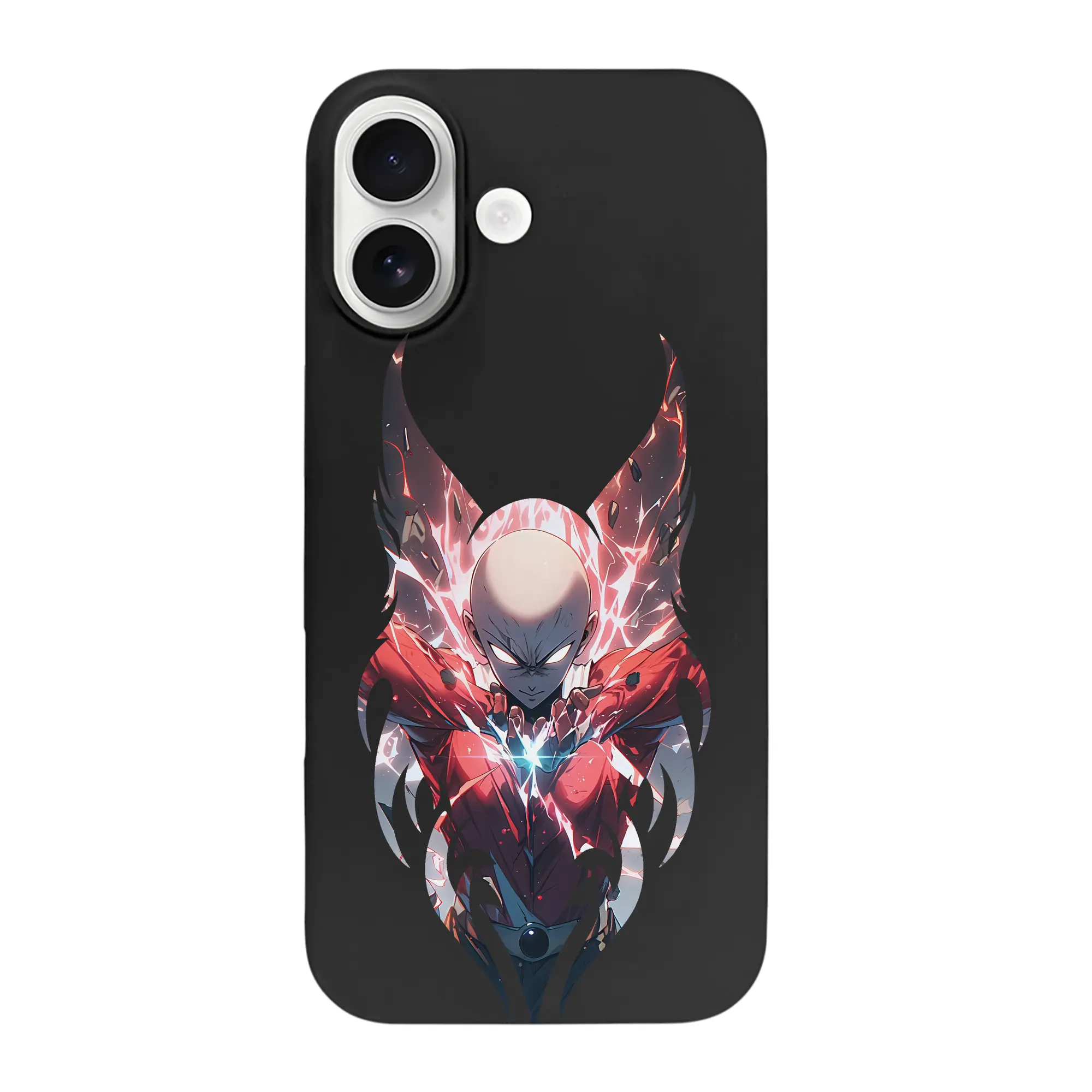 ワンパンマン グッズ サイタマ - iPhone 17 シリーズ シリコンケース 薄型 耐衝撃 指紋防止 ソフトタッチカバー 精密フィット 傷防止 保護ケース iPhone 17/17 Air/17 Pro/17 Pro Max 対応